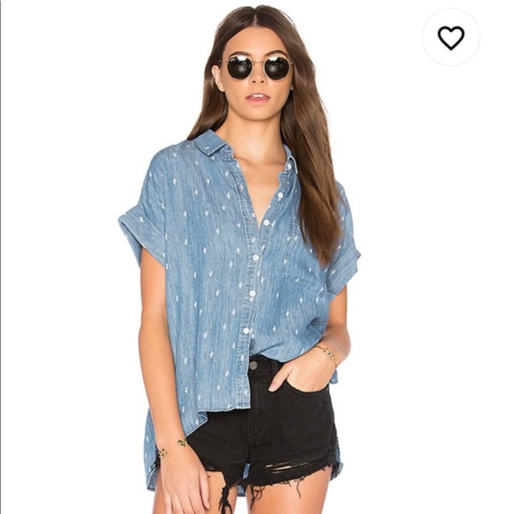 Rails Cactus 🌵Denim Chambray Shirt